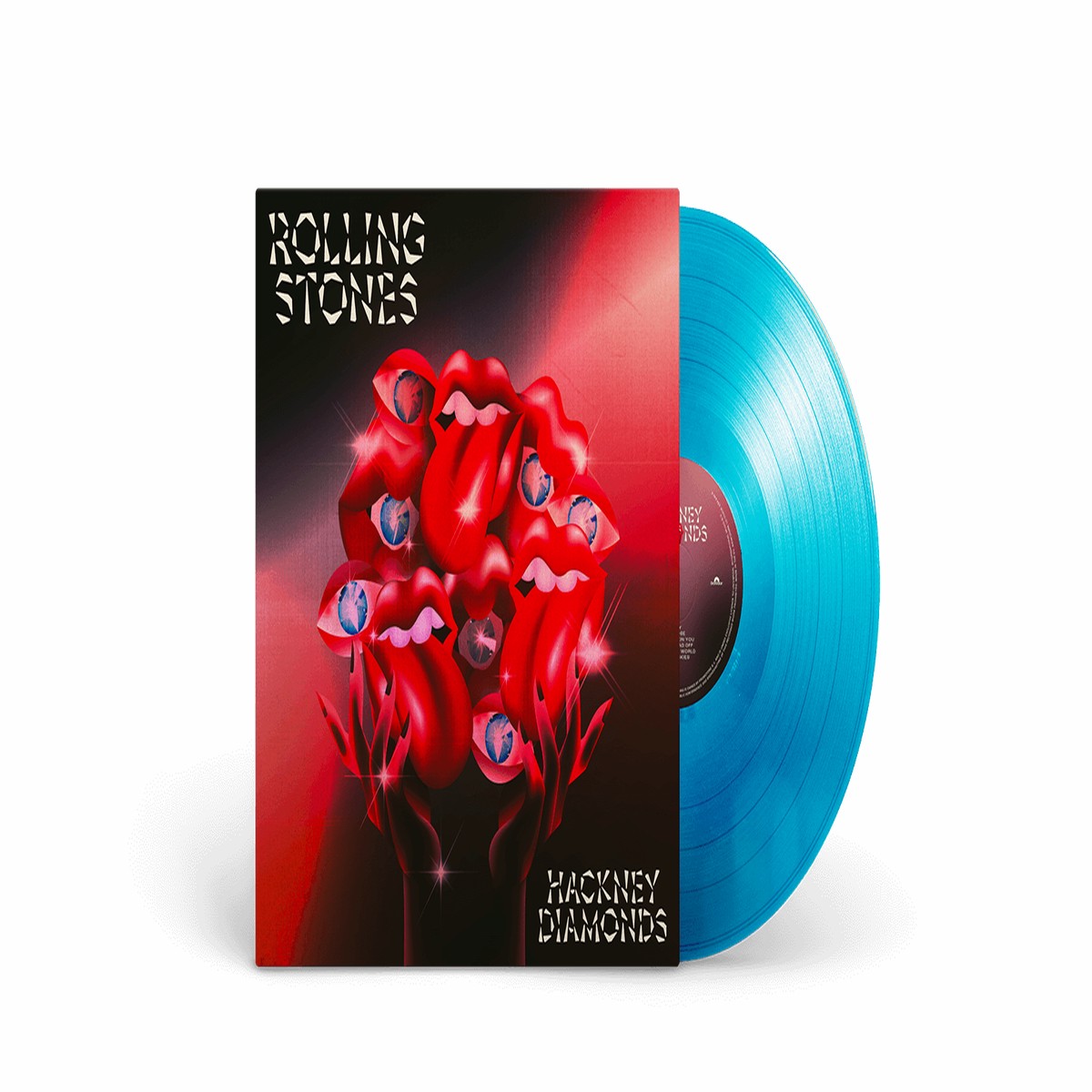 The Rolling Stones : Hackney Diamonds (Alternate Artwork Blue Vinyl) (Exclusive to )