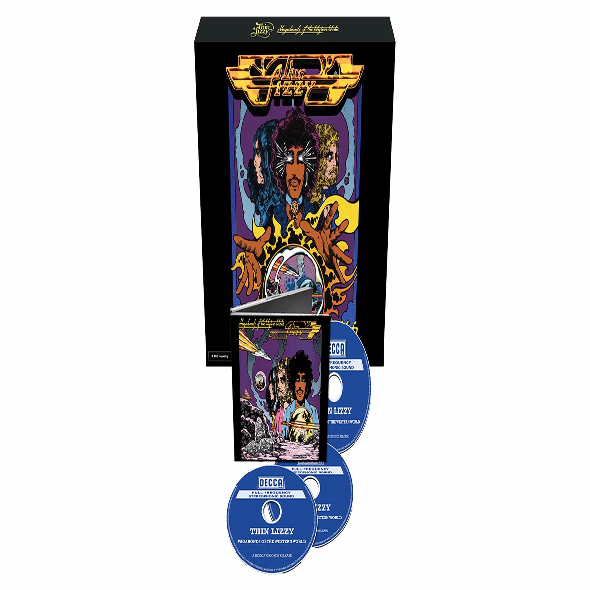 Thin Lizzy : Vagabonds of the Western World (Deluxe Re-issue) CD Blu Ray Boxset