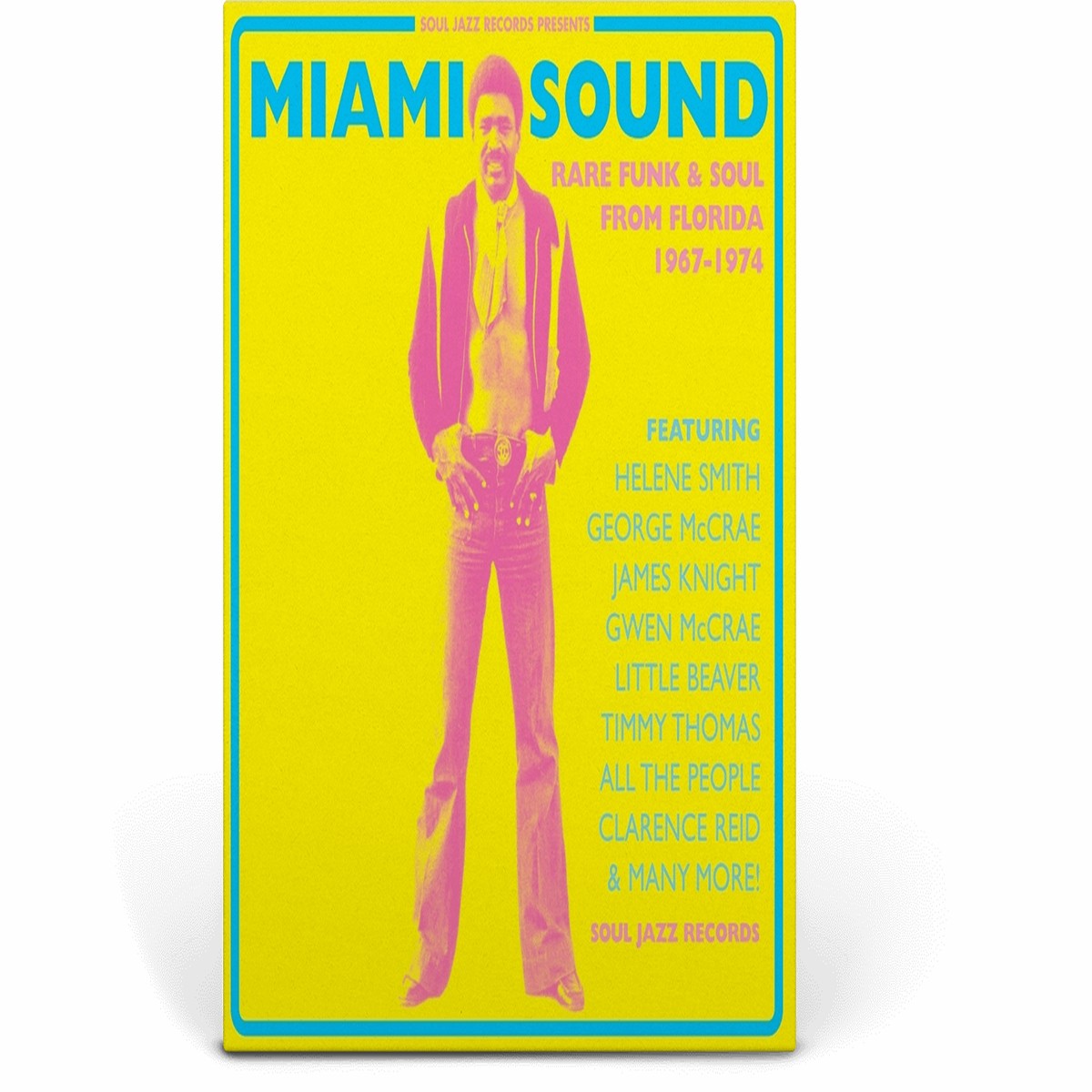 VA / Soul Jazz Records Presents : Miami Sound: Rare Funk & Soul From Miami, Florida 1967-74 (2023 Remaster) (Ltd Blue & Yellow Vinyl)