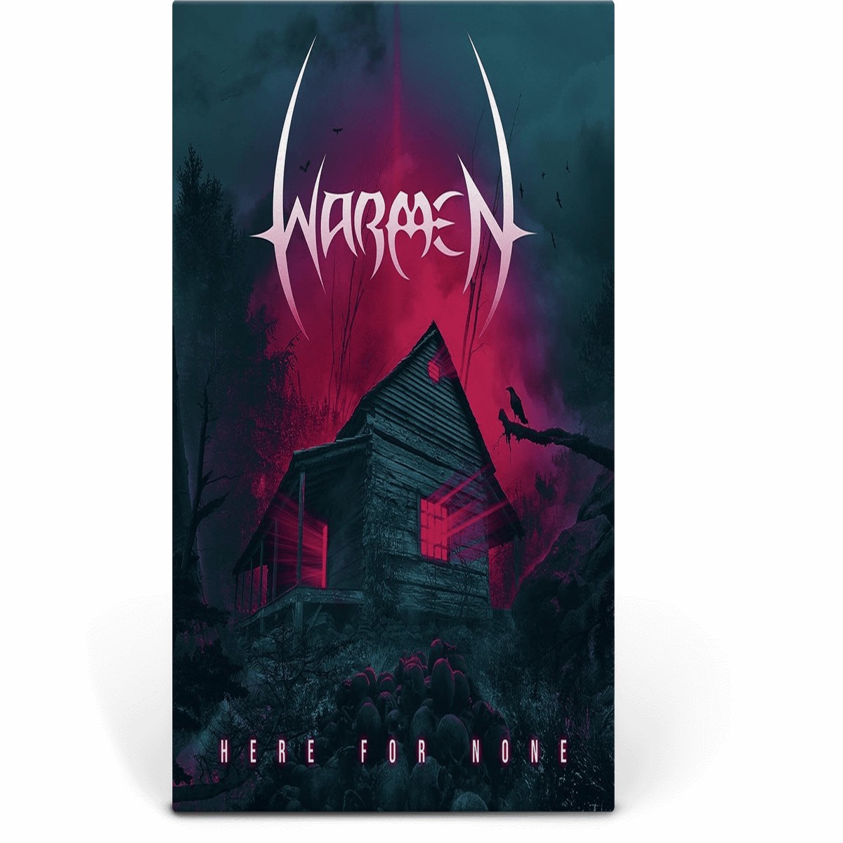 Warmen : Here For None (Red/White Marbled Vinyl LP)