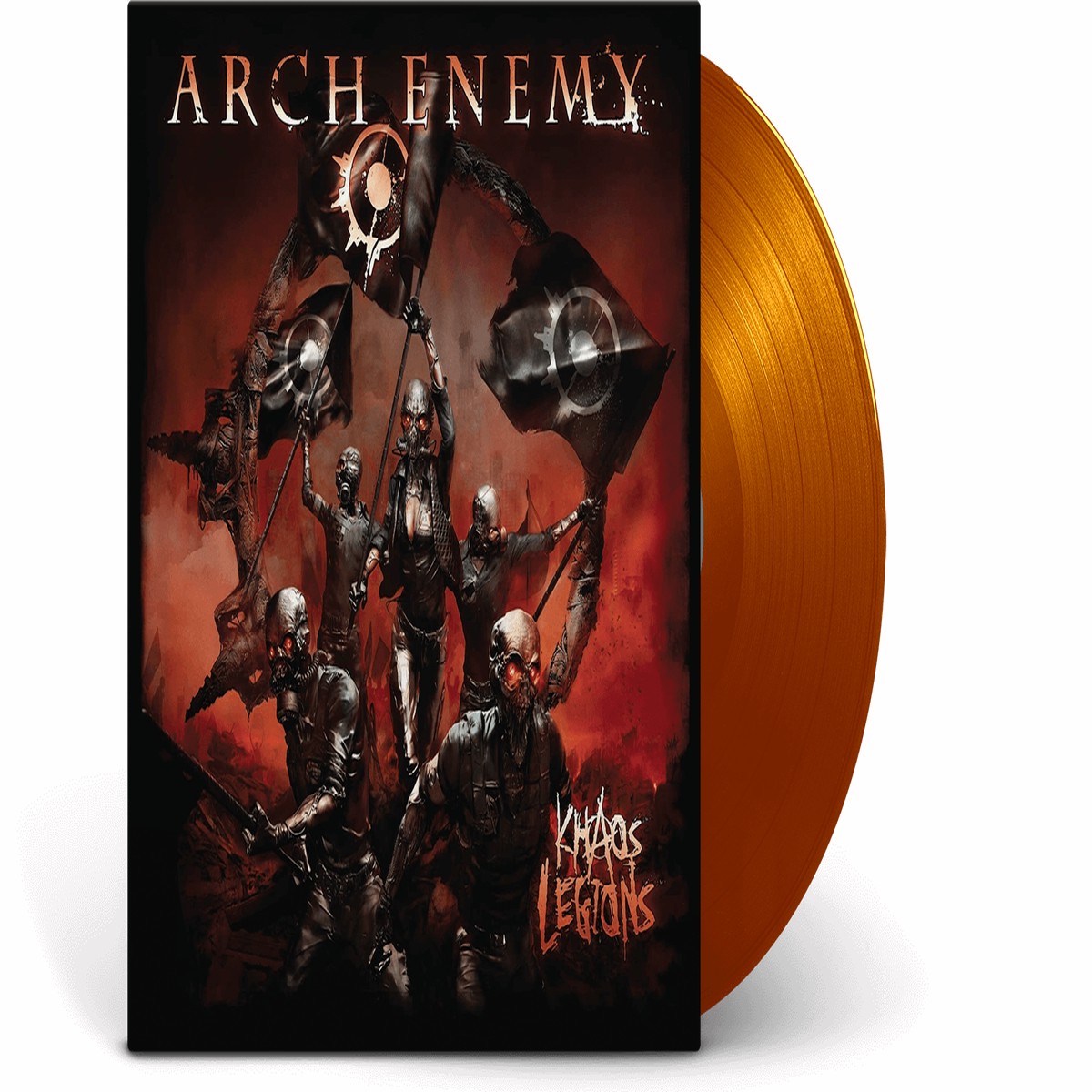 Arch Enemy : Khaos Legions (Orange Vinyl)