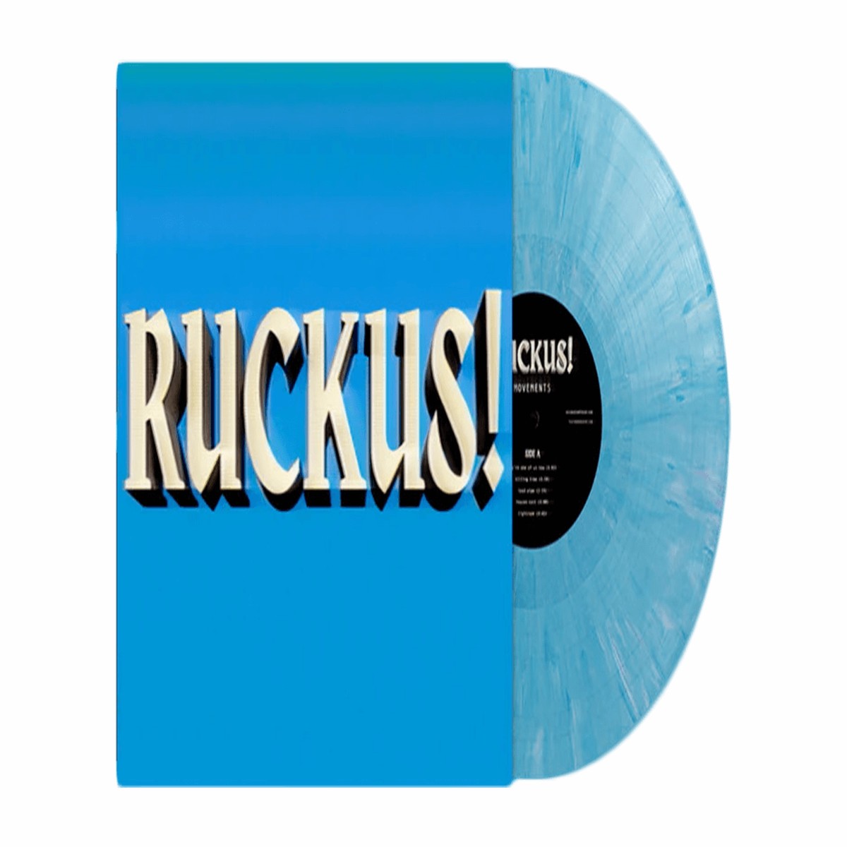 Movements : RUCKUS! (Alternative Artwork w/Blue + White Swirl Vinyl)
