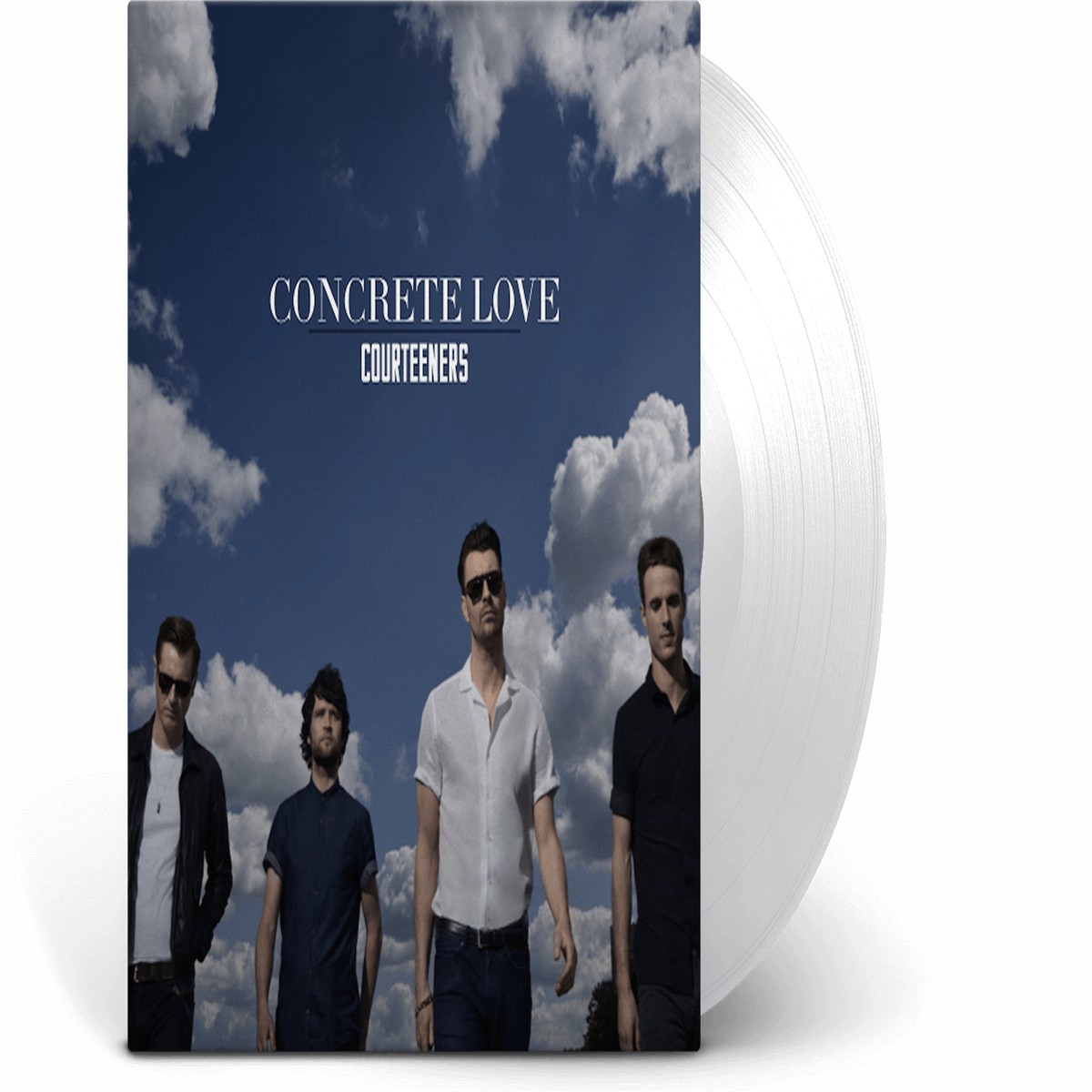 The Courteeners : Concrete Love (White Vinyl)