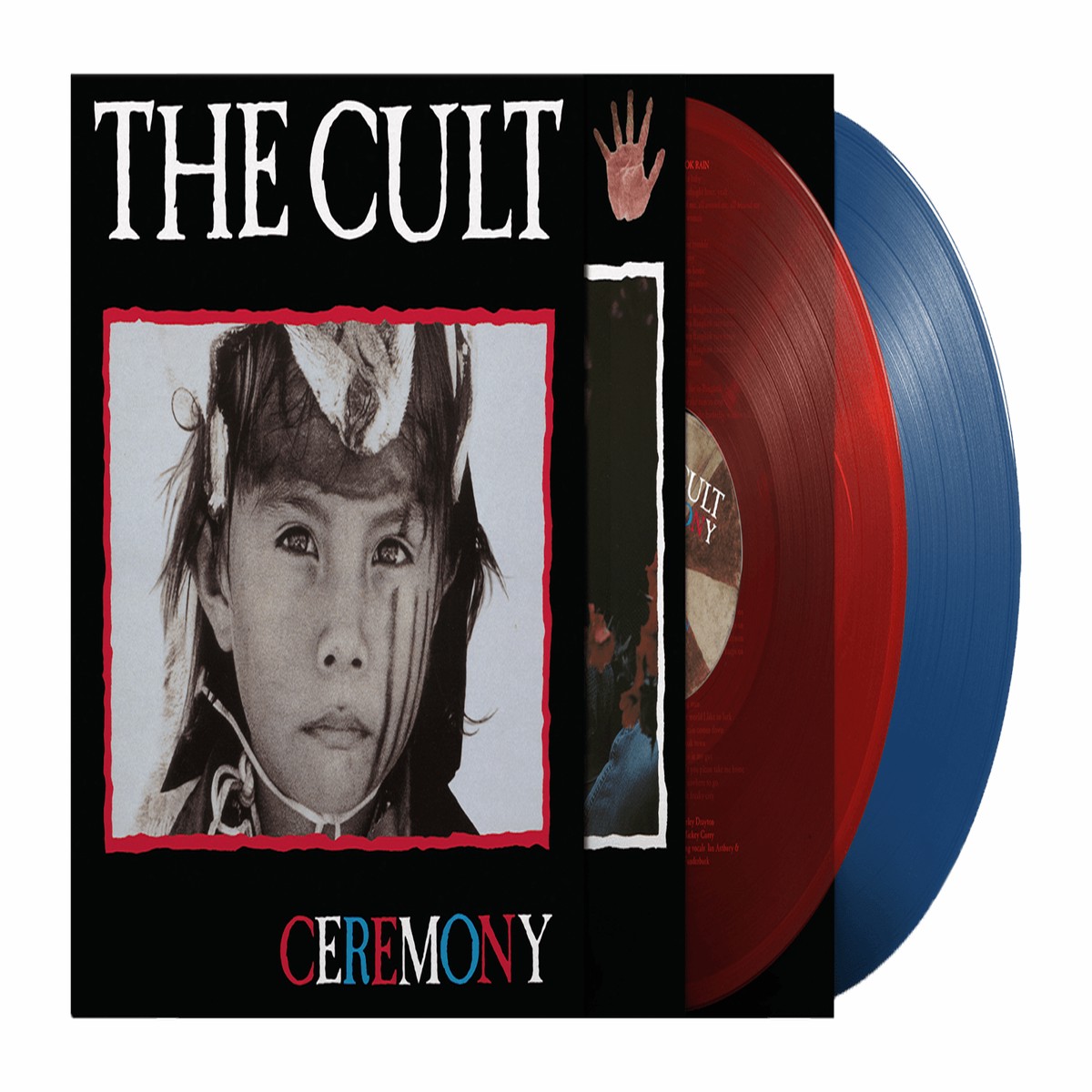 The Cult : Ceremony (Ltd Transparent 2LP Red/Blue)