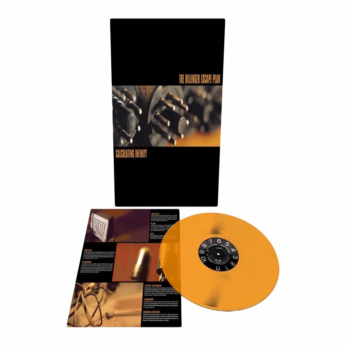 The Dillinger Escape Plan : Calculating Infinity (Clear Orange Vinyl)