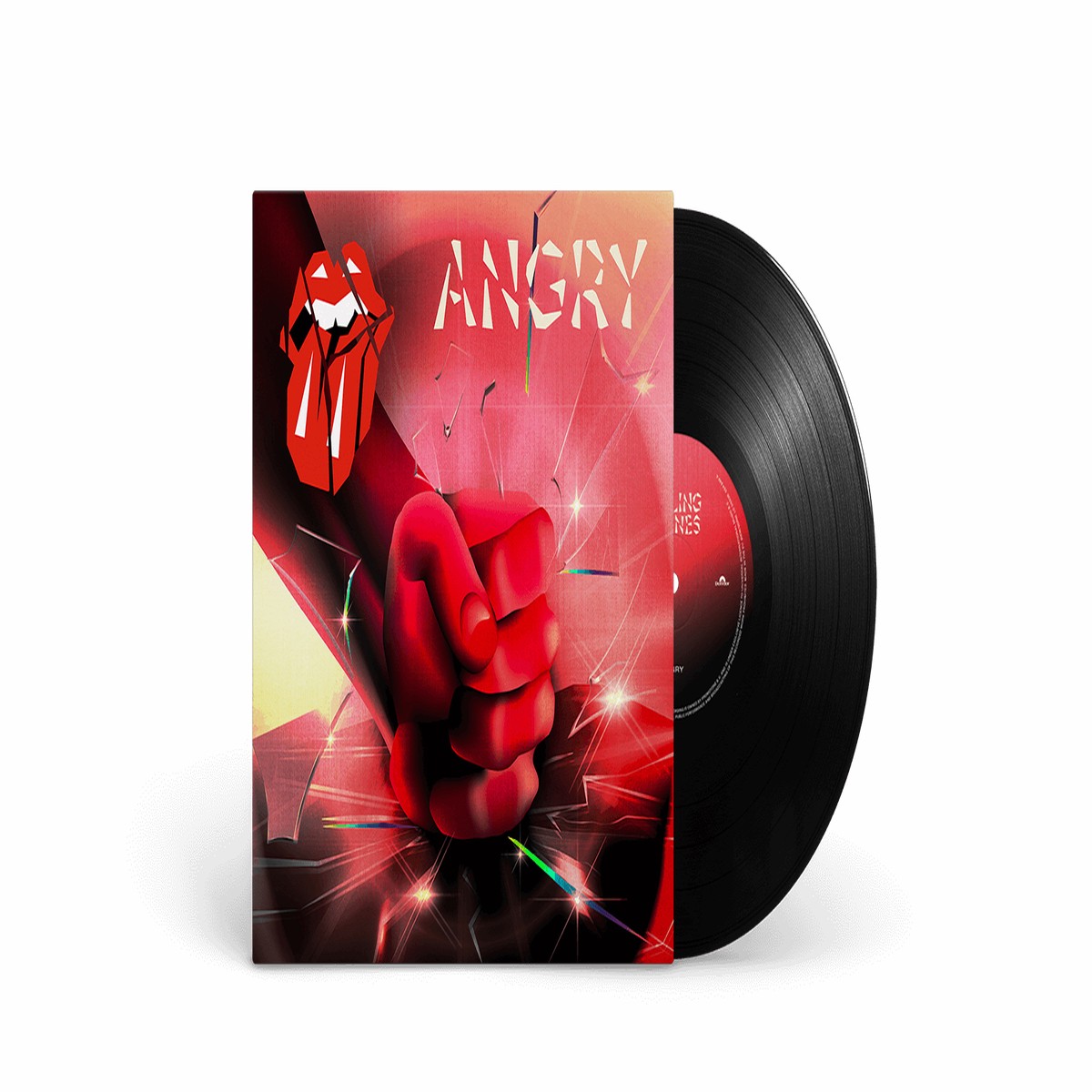 The Rolling Stones : Angry (10 Single (Black-Etched B-Side))