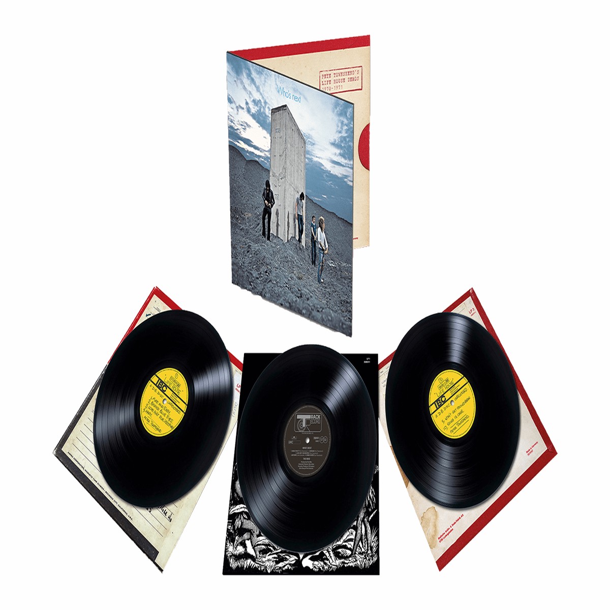 The Who : Who’s Next – 50th Anniversary (Album + Pete’s Demos) (3LP 180g Black Vinyl) (Exclusive to The Record Hub.com)