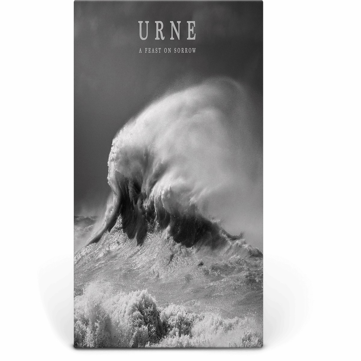 URNE : A Feast On Sorrow (Blue & Black Swirl Vinyl)