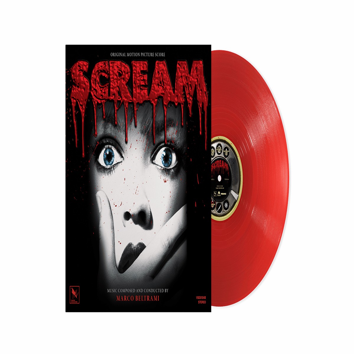 Marco Beltrami : Scream (Original Motion Picture Score) (Translucent Ruby Red Vinyl)