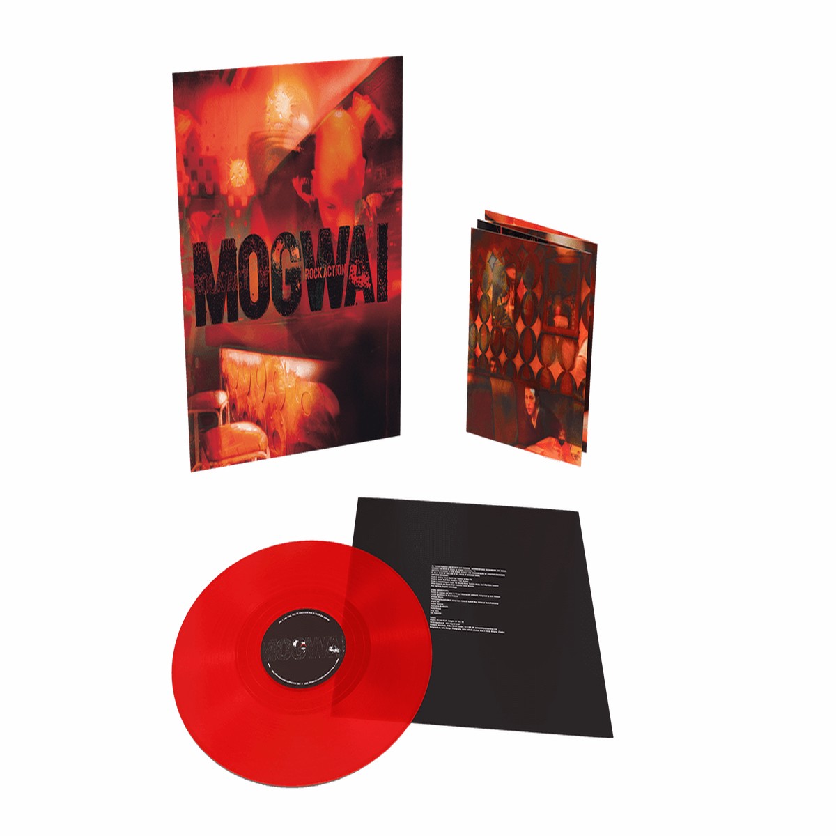 Mogwai : Rock Action (Ltd Transparent Red Vinyl)