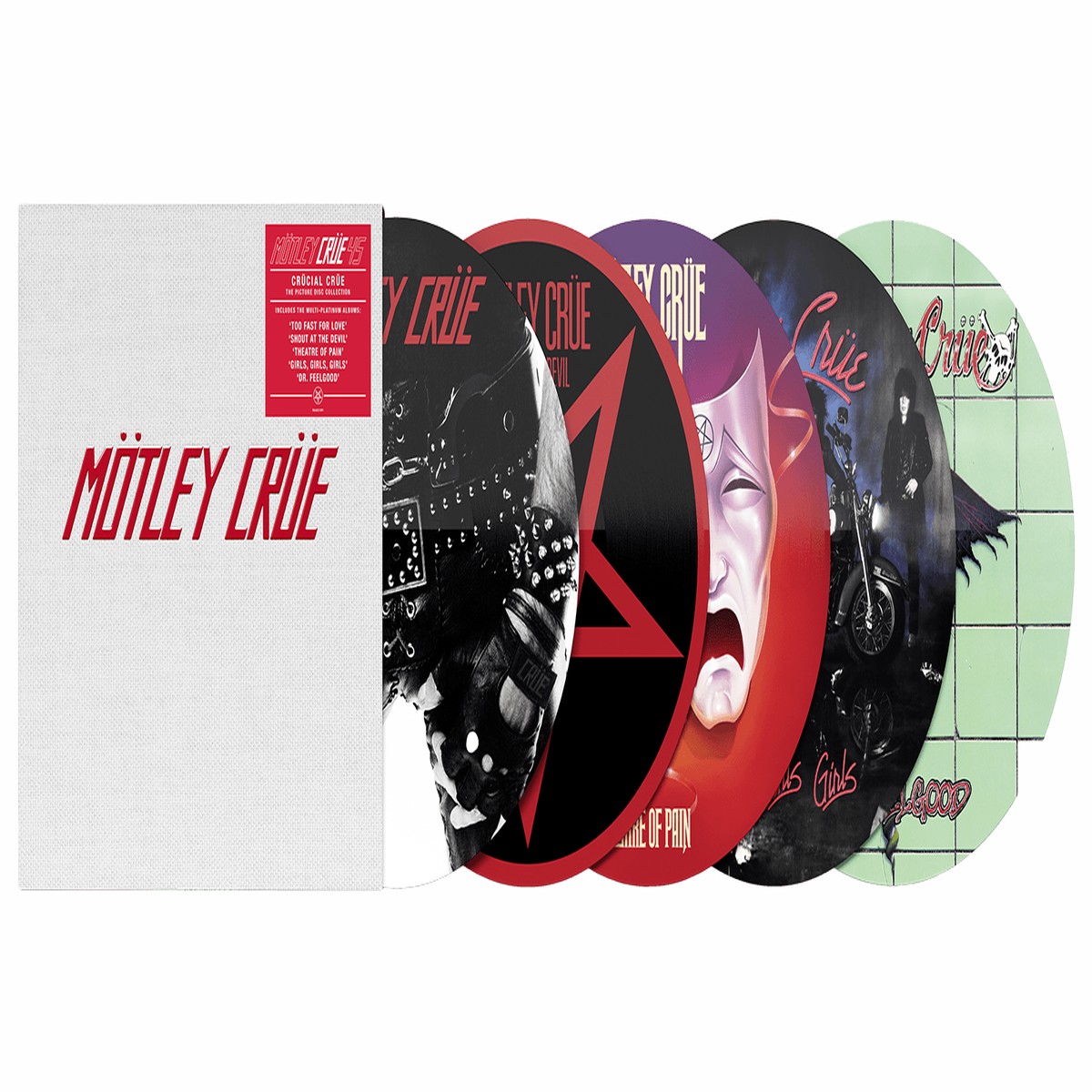 Motley Crue : Crucial Crue (45th Anniversary LP Box Set)