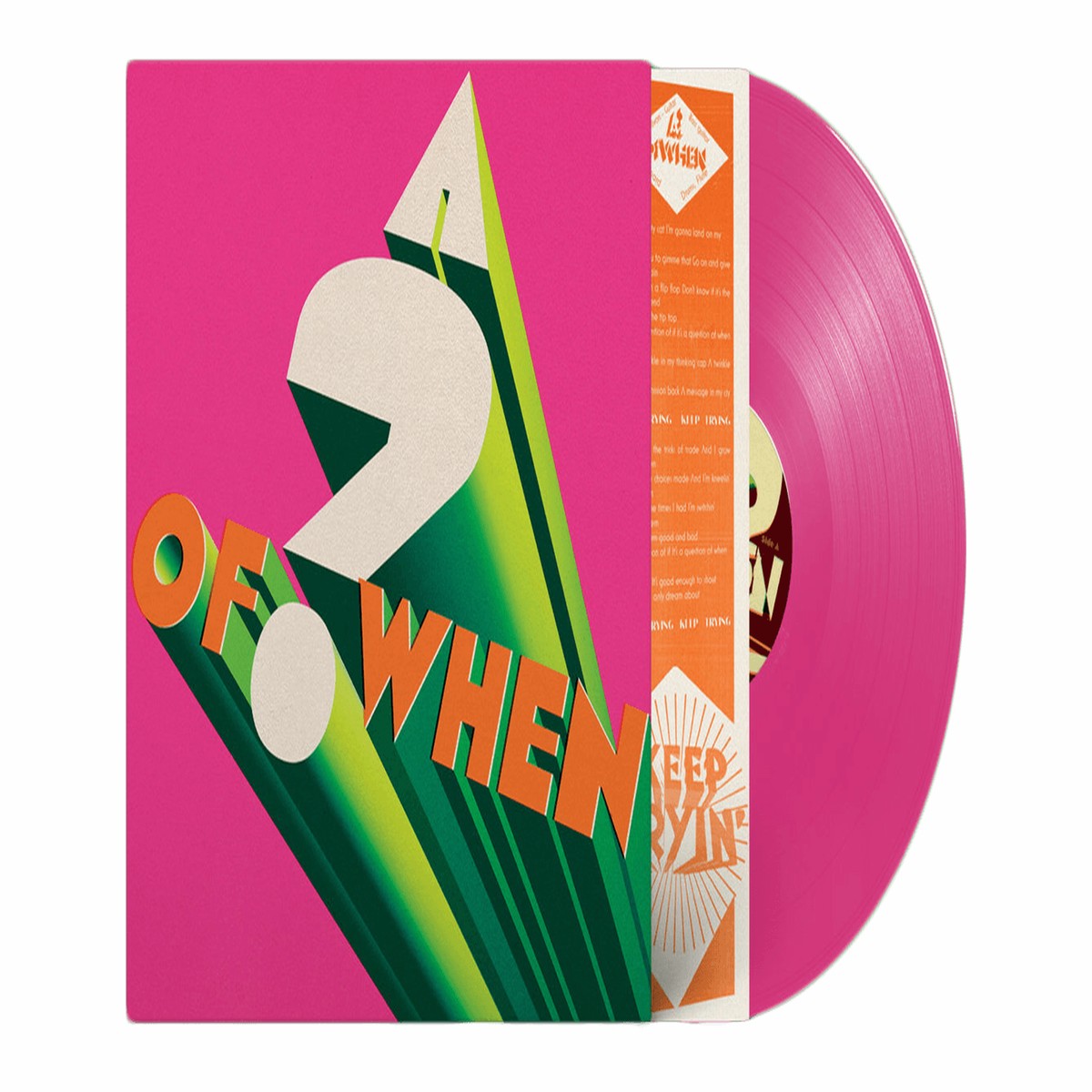 Panda Bear and Sonic Boom : A ? of When (Pink Vinyl)
