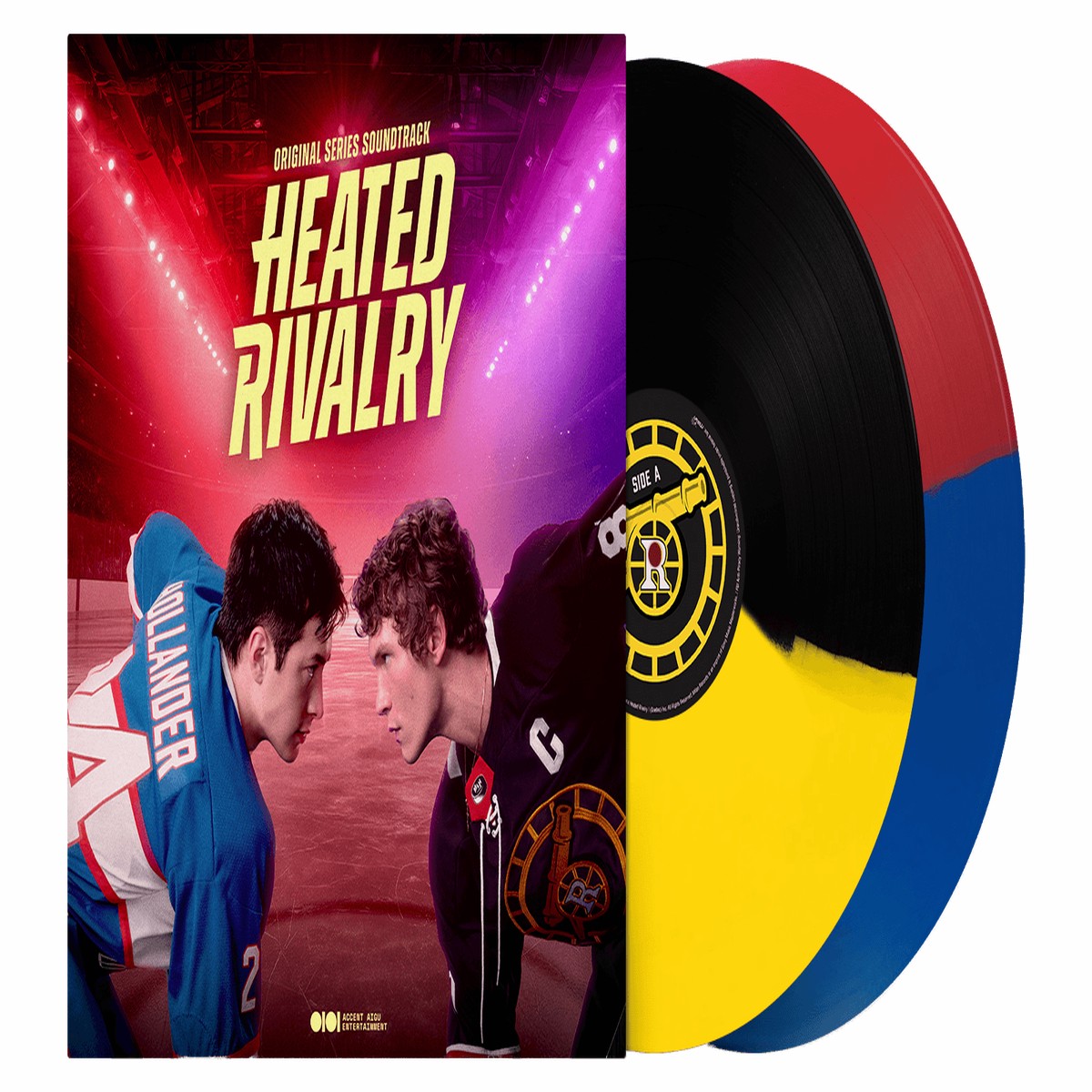 Peter Peter : Heated Rivalry OST (Montreal Metros Blue/Red and Boston Raiders Black/Yellow Vinyls)