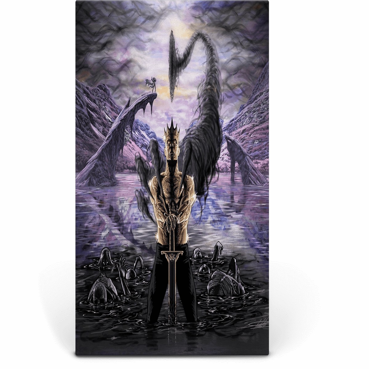 Viscera : Carcinogenesis (Pink & Purple Blend Vinyl)
