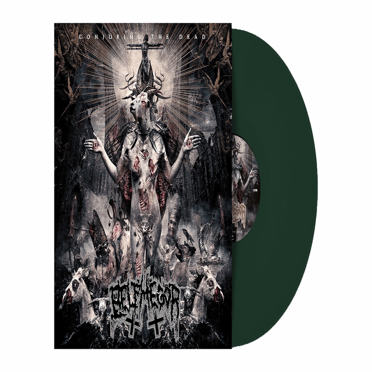 Belphegor : Conjuring The Dead (Ltd Dark Green Vinyl)
