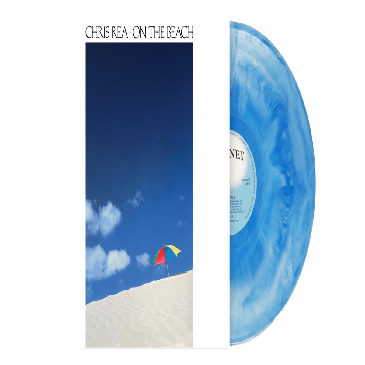Chris Rea : On The Beach (Sea Blue & White Vinyl)