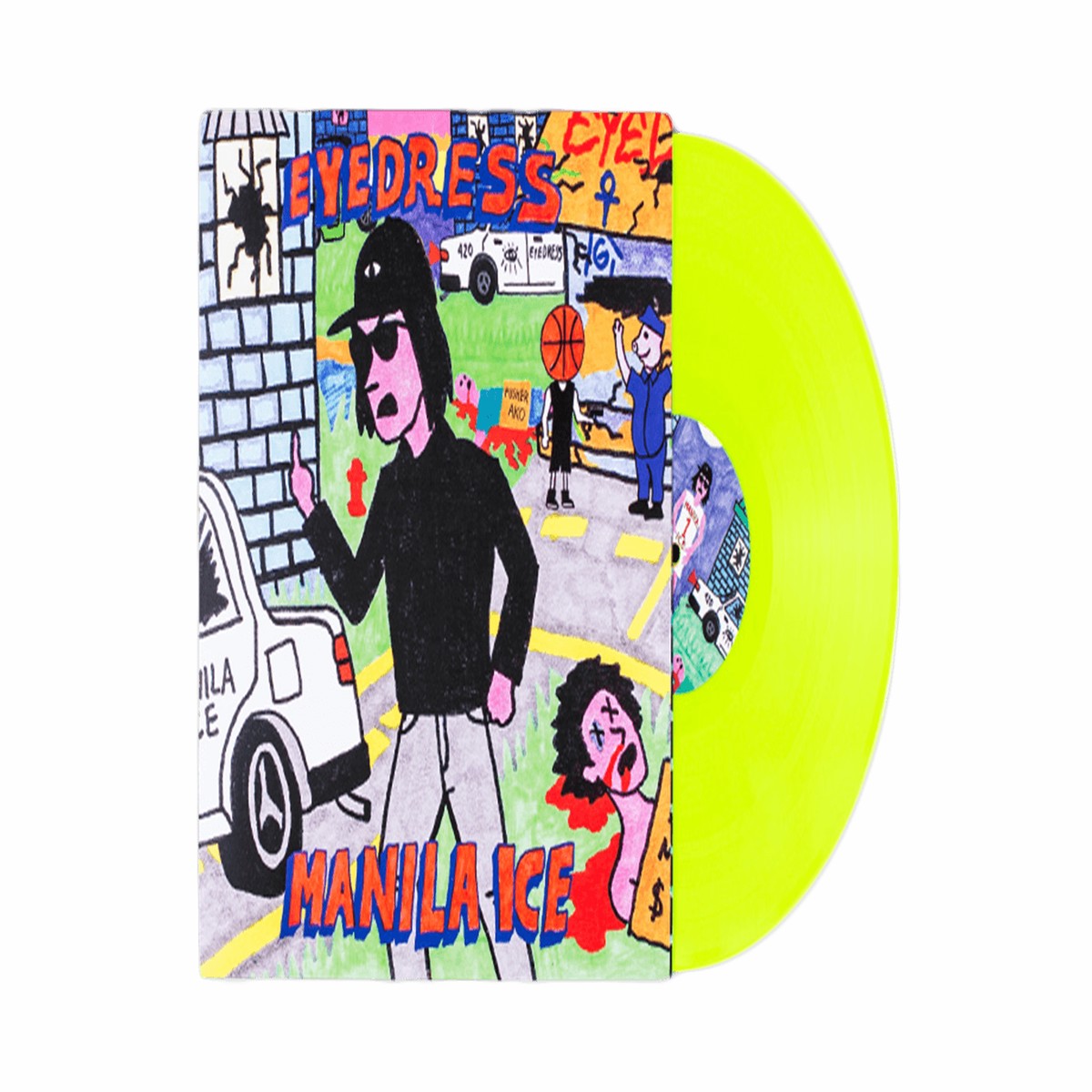 Eyedress : Manila Ice (Flourescent Green Vinyl)