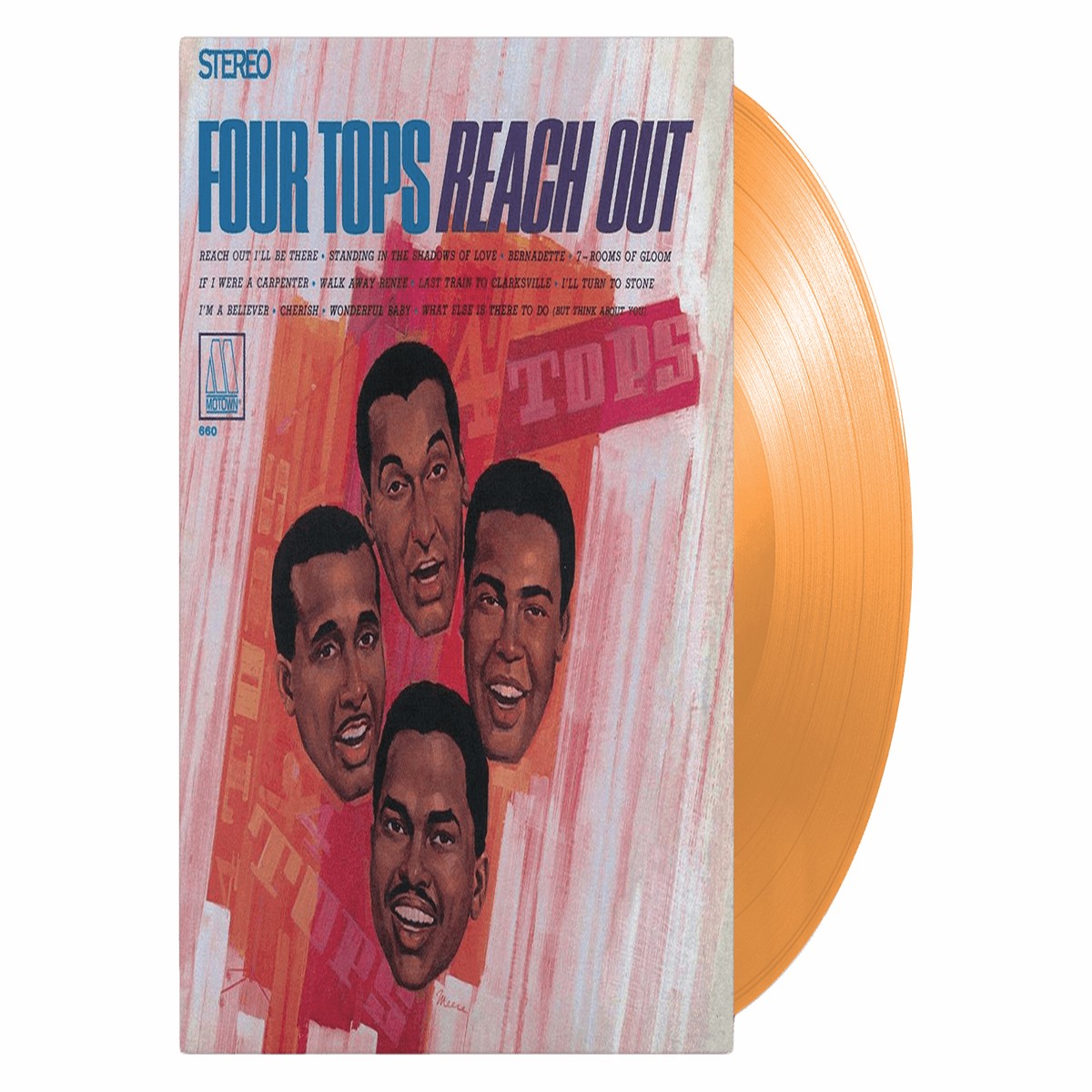 Four Tops : Reach Out (Orange Vinyl)