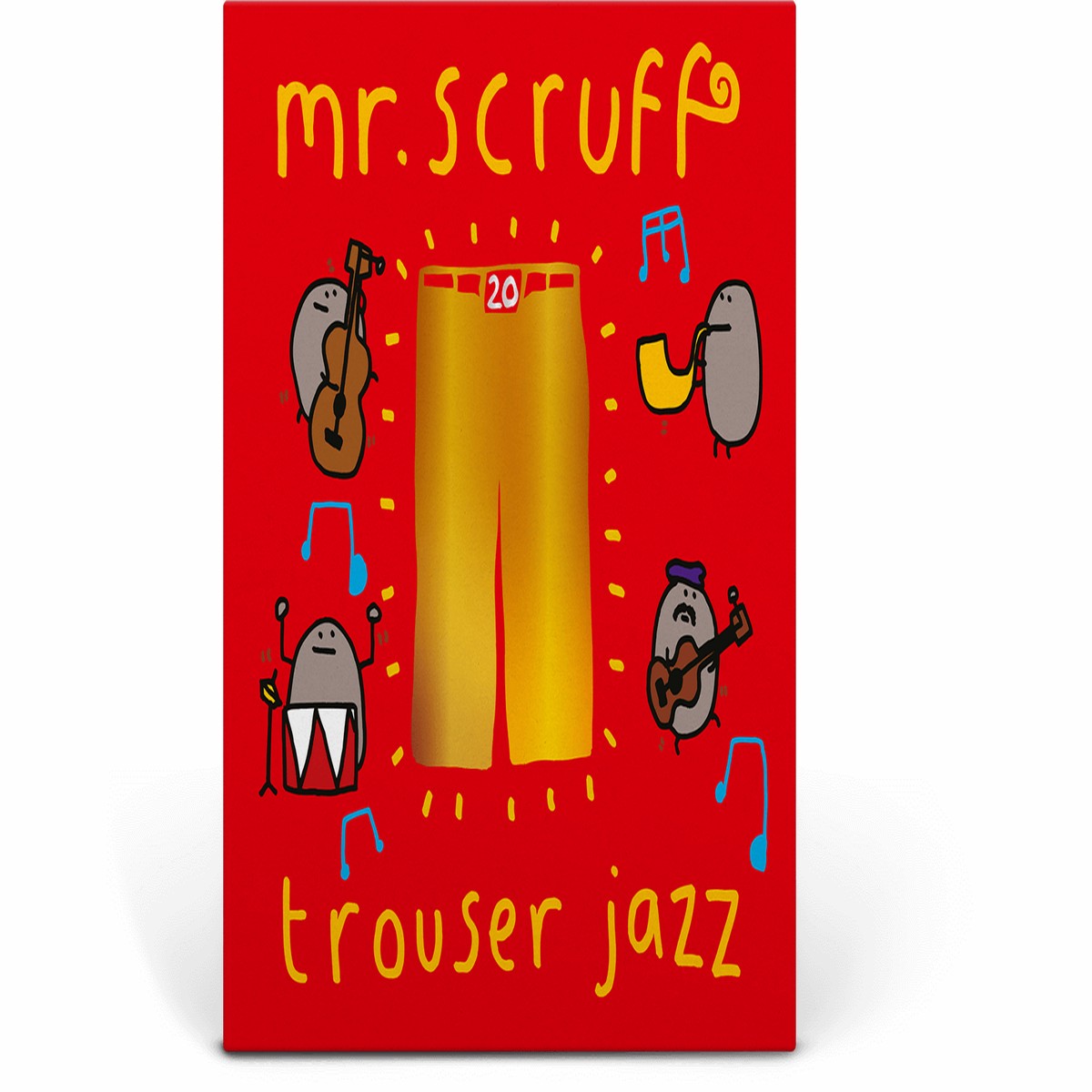 Mr. Scruff : Trouser Jazz (Deluxe 20th Anniversary Edition – 1LP Red / 1LP Blue)