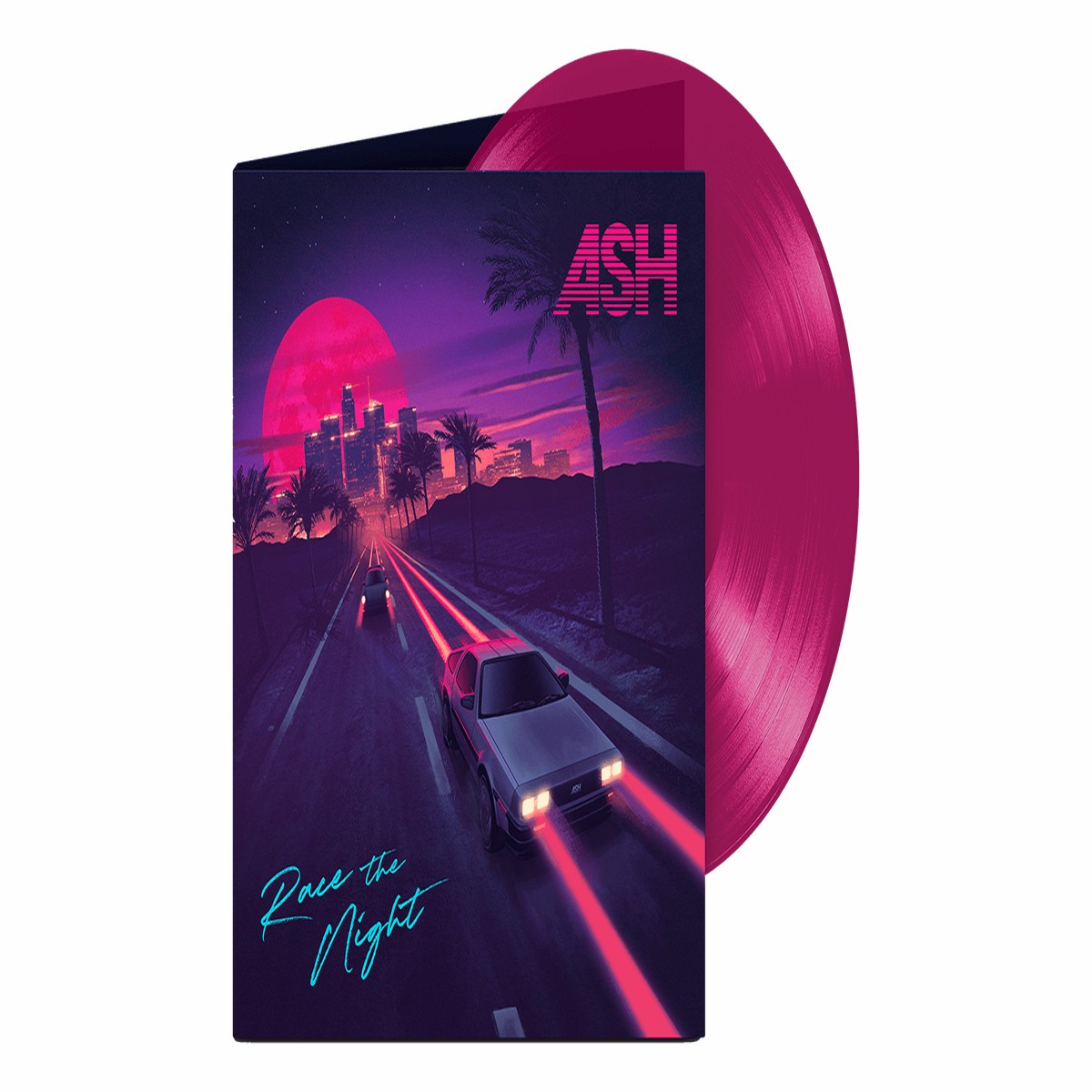 Ash : Race The Night (Transparent Violet Vinyl)