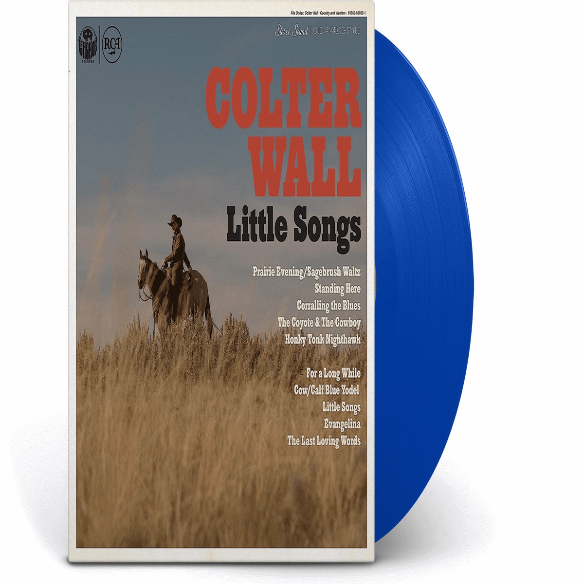 Colter Wall : Little Songs (Blue Vinyl)