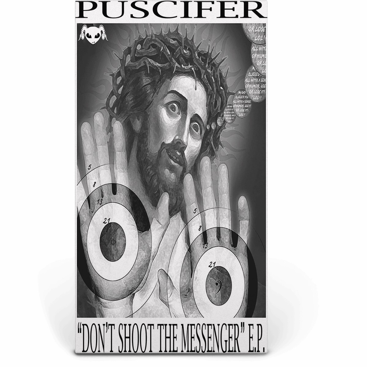 Puscifer : Don’t Shoot The Messenger (Black Ice On White Vinyl)