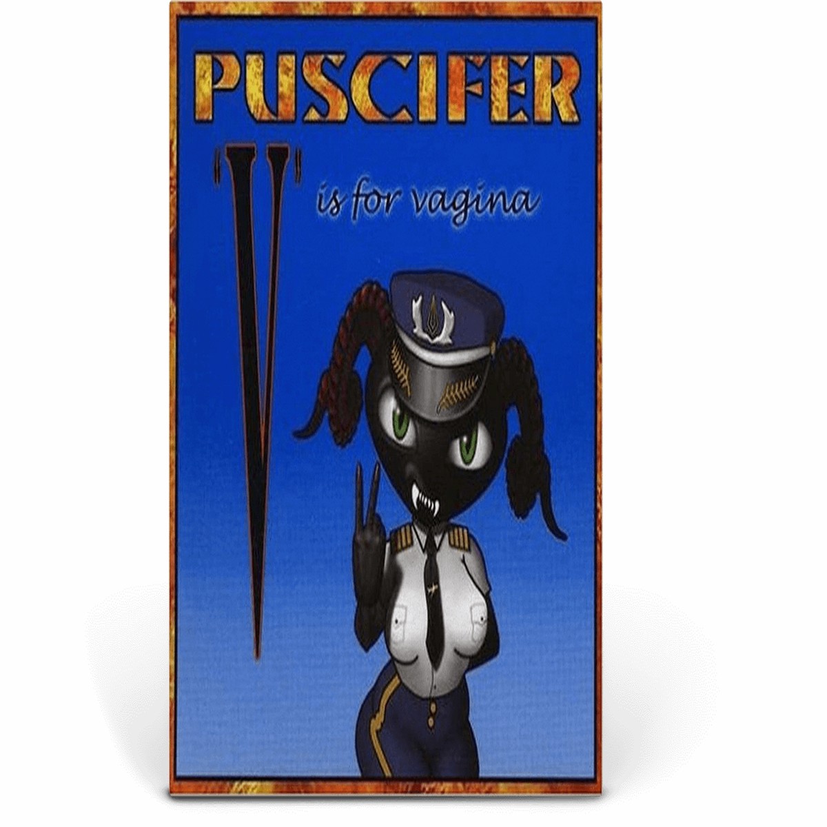 Puscifer : V Is For Vagina (Sky Blue with Black Smoke Vinyl LP)