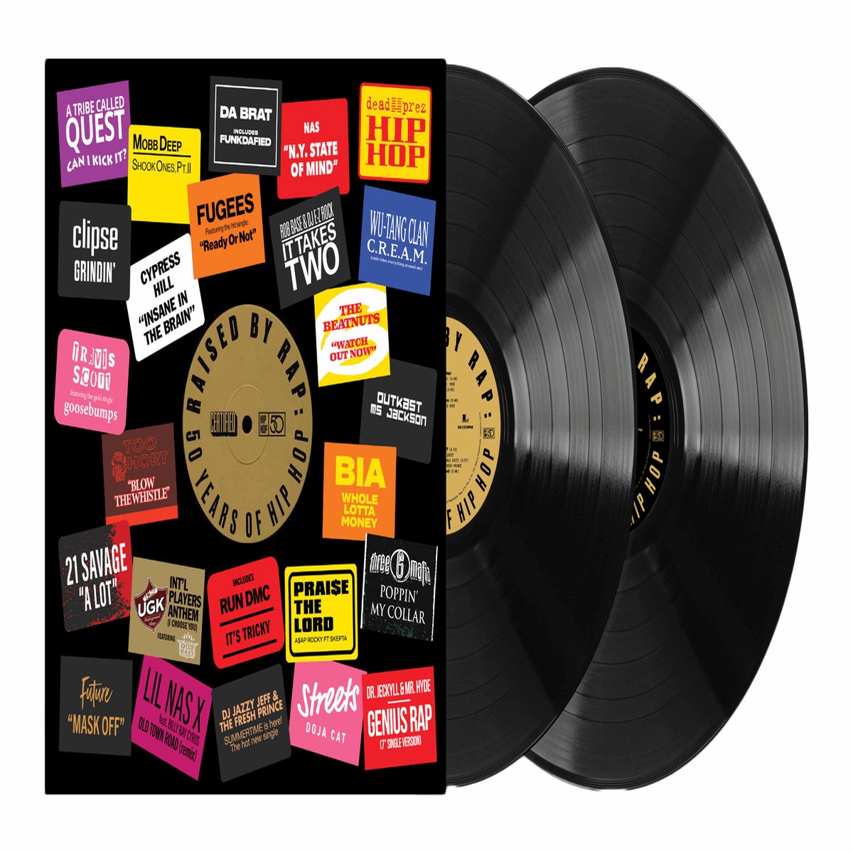 Various : Raised By Rap – 50 Years of Hip-Hop