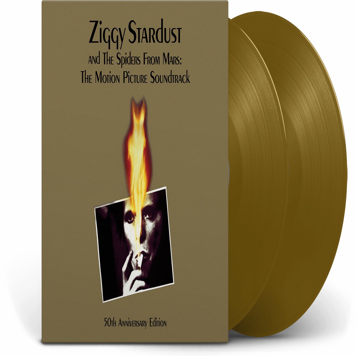 David Bowie : Ziggy Stardust and the Spiders From Mars – The Motion Picture Soundtrack (2LP Gold Vinyl)