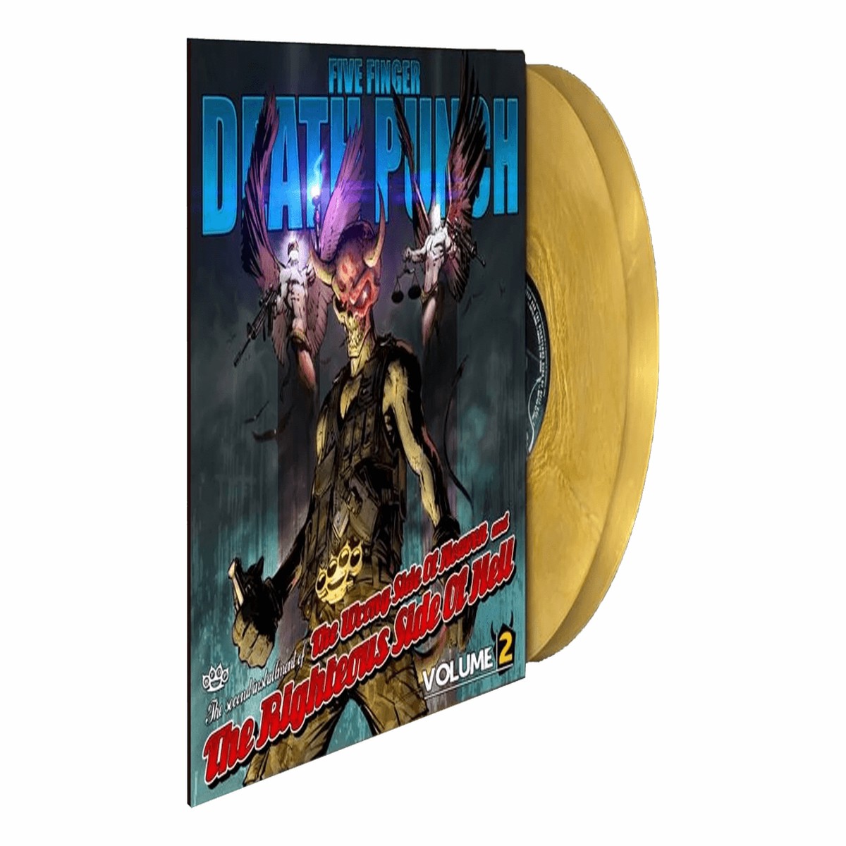 Five Finger Death Punch : The Wrong Side of Heaven and the Righteous Side Of Hell, Vol. 2 (Ltd Gold Vinyl)