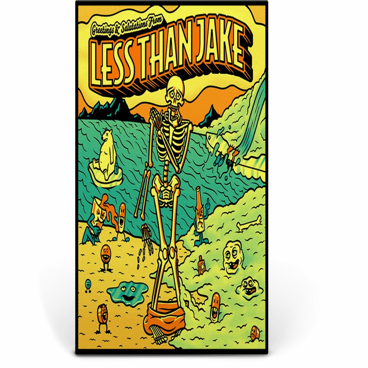 Less Than Jake : Greetings & Salutations (Transparent Vinyl)