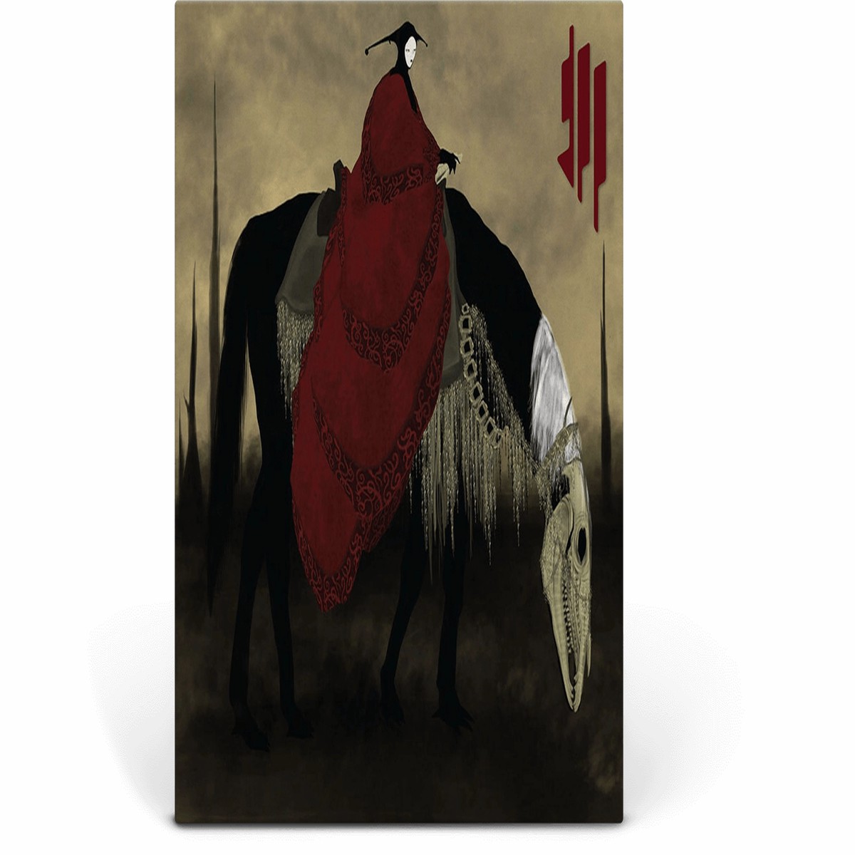 Skrillex : Quest For Fire (Translucent Ruby Red Vinyl LP)