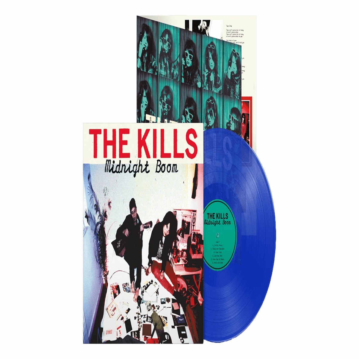 The Kills : Midnight Boom (15th Anniversary Transparent Blue Vinyl)