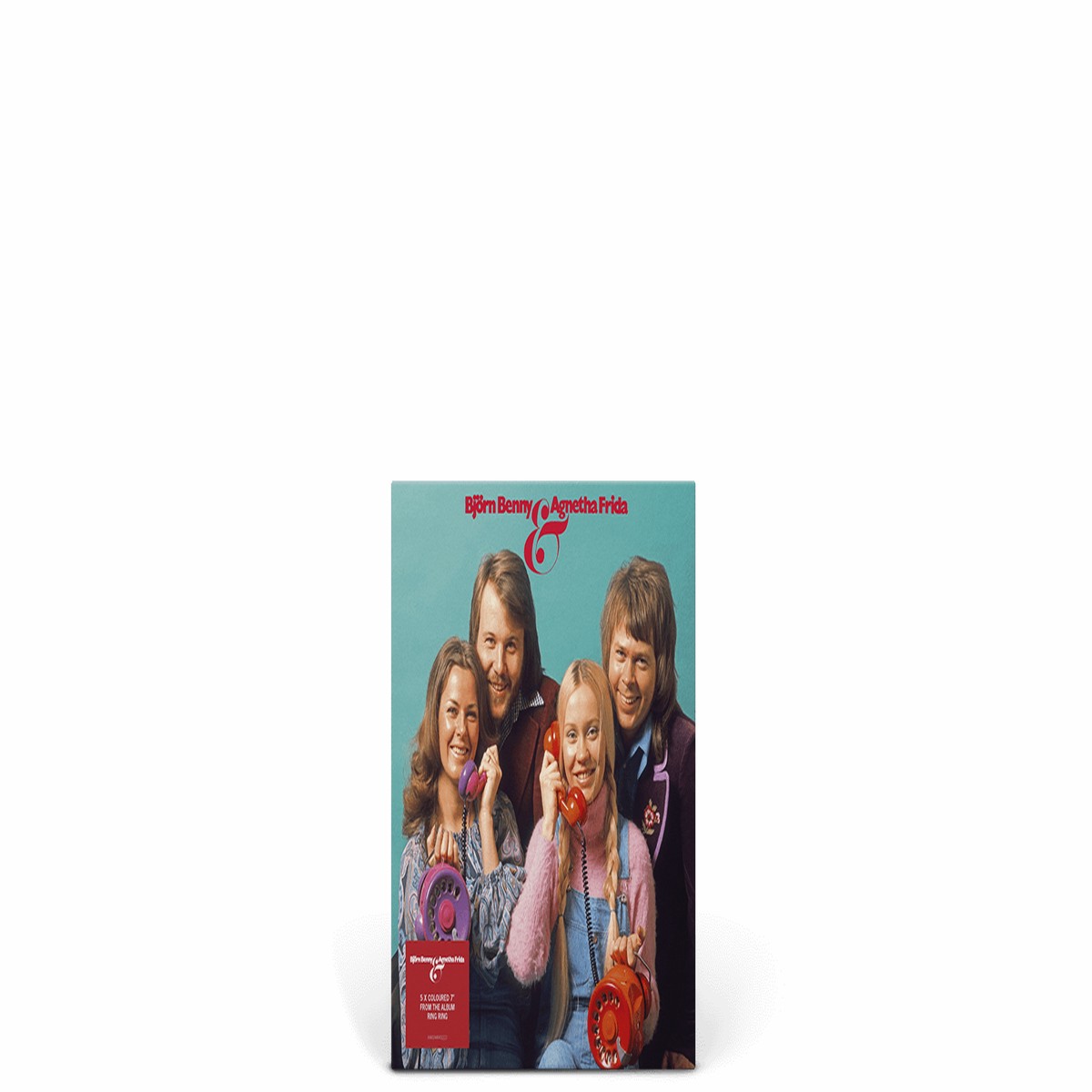 ABBA : Ring Ring (50th Anniversary) (Coloured 5 X 7″ Boxset Vinyl)