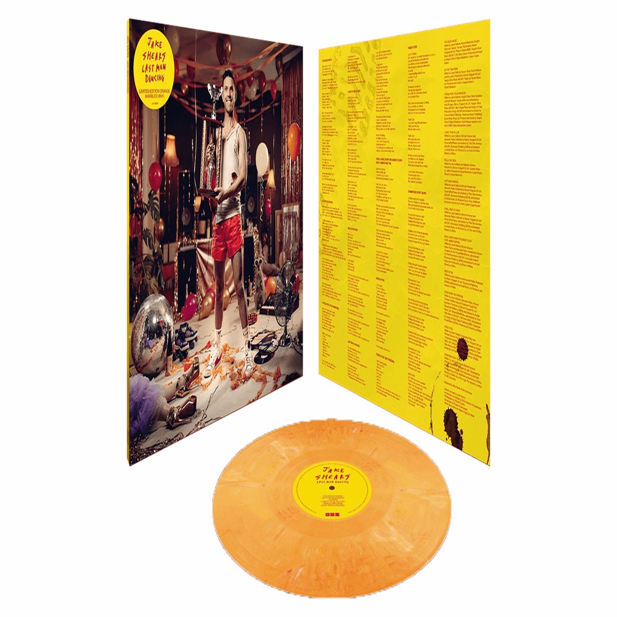 Jake Shears : Last Man Dancing (Ltd Orange Vinyl)