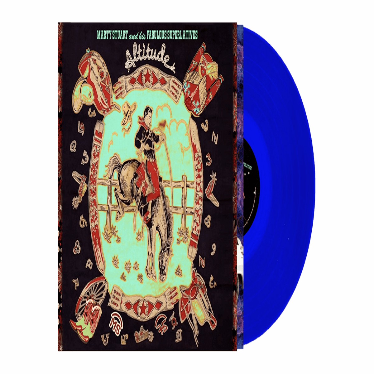 Marty Stuart And His Fabulous Superlatives : Altitude (Translucent Blue Vinyl)