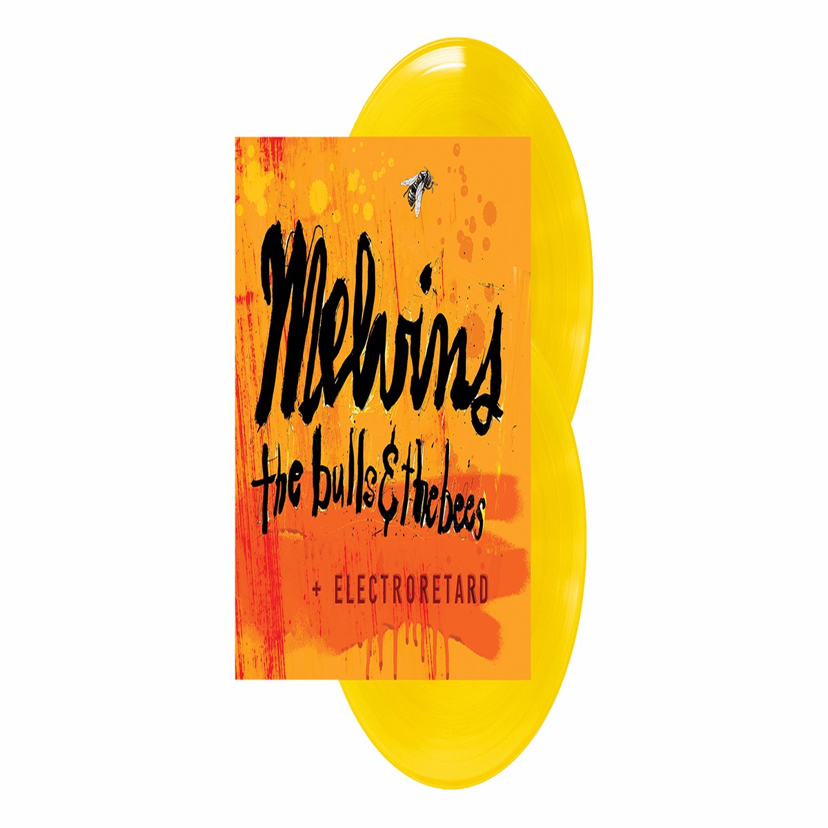 Melvins : The Bulls & The Bees + Electroretard (Canary Yellow Vinyl)