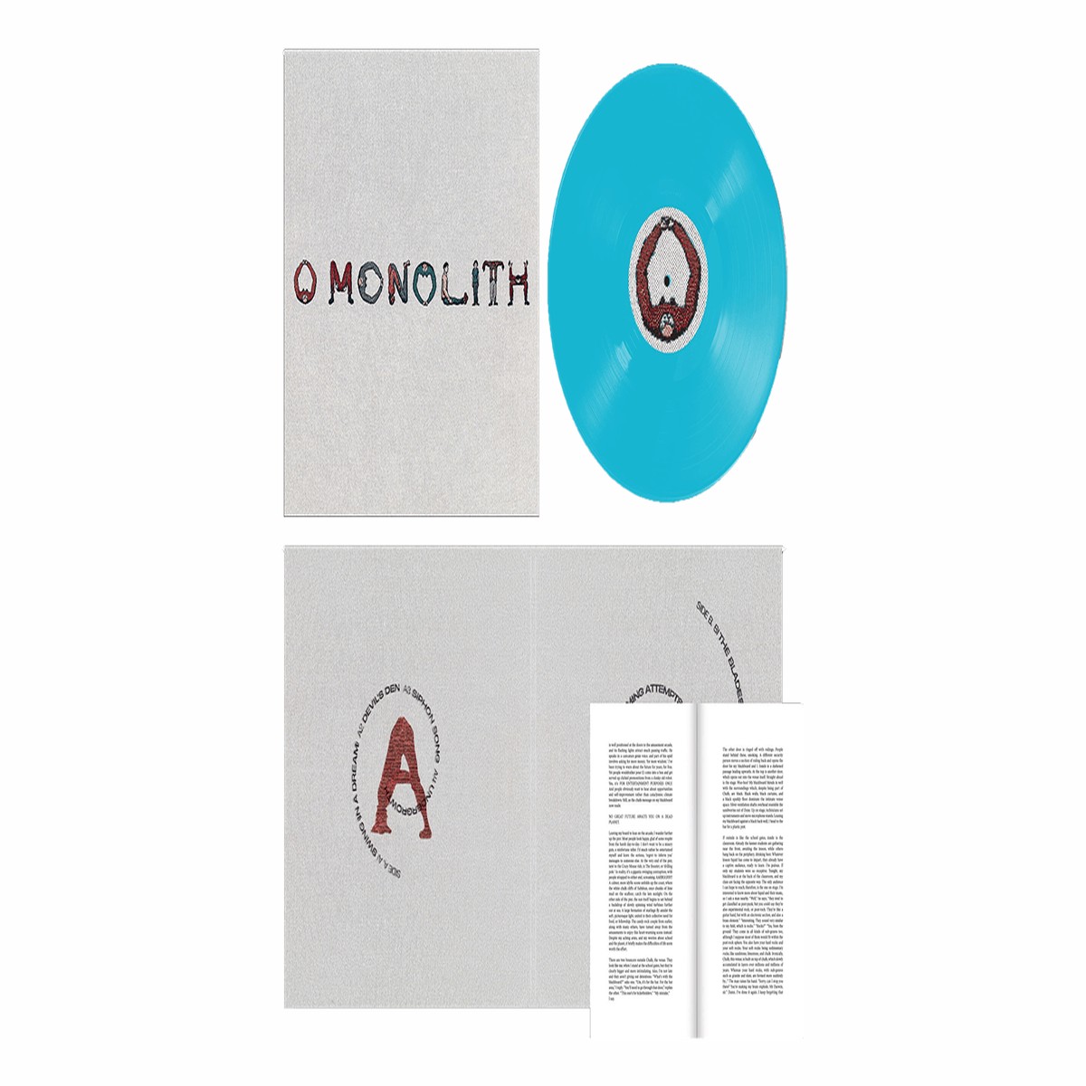 Squid : O Monolith (Ltd Transparent Blue Vinyl)