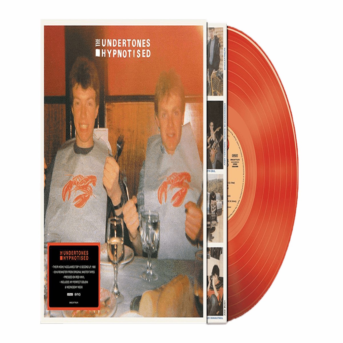 The Undertones : Hypnotised (Red Vinyl LP)