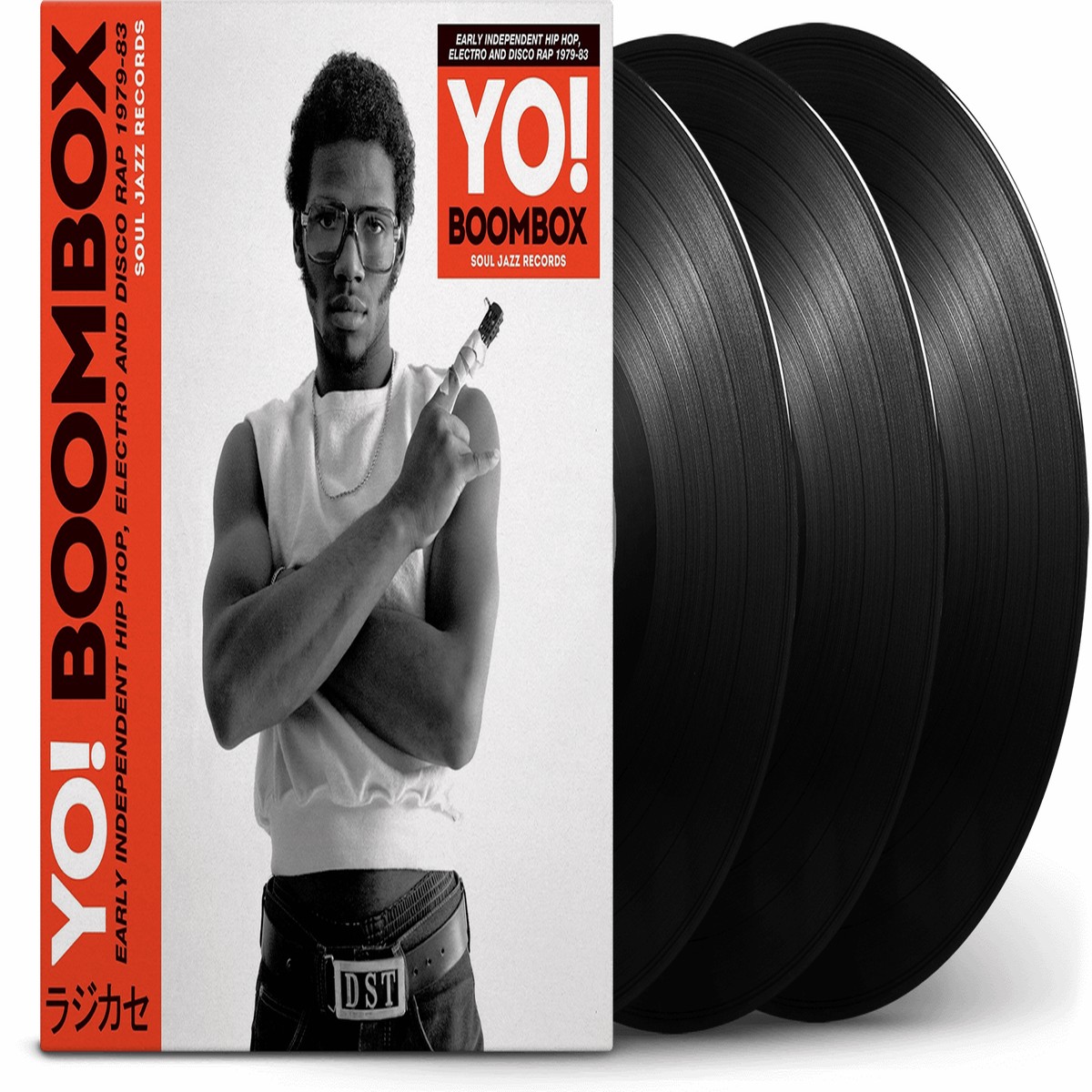 VA / Soul Jazz Records Presents : YO! BOOMBOX – Early Independent Hip Hop, Electro And Disco Rap 1979-83 (3LP)