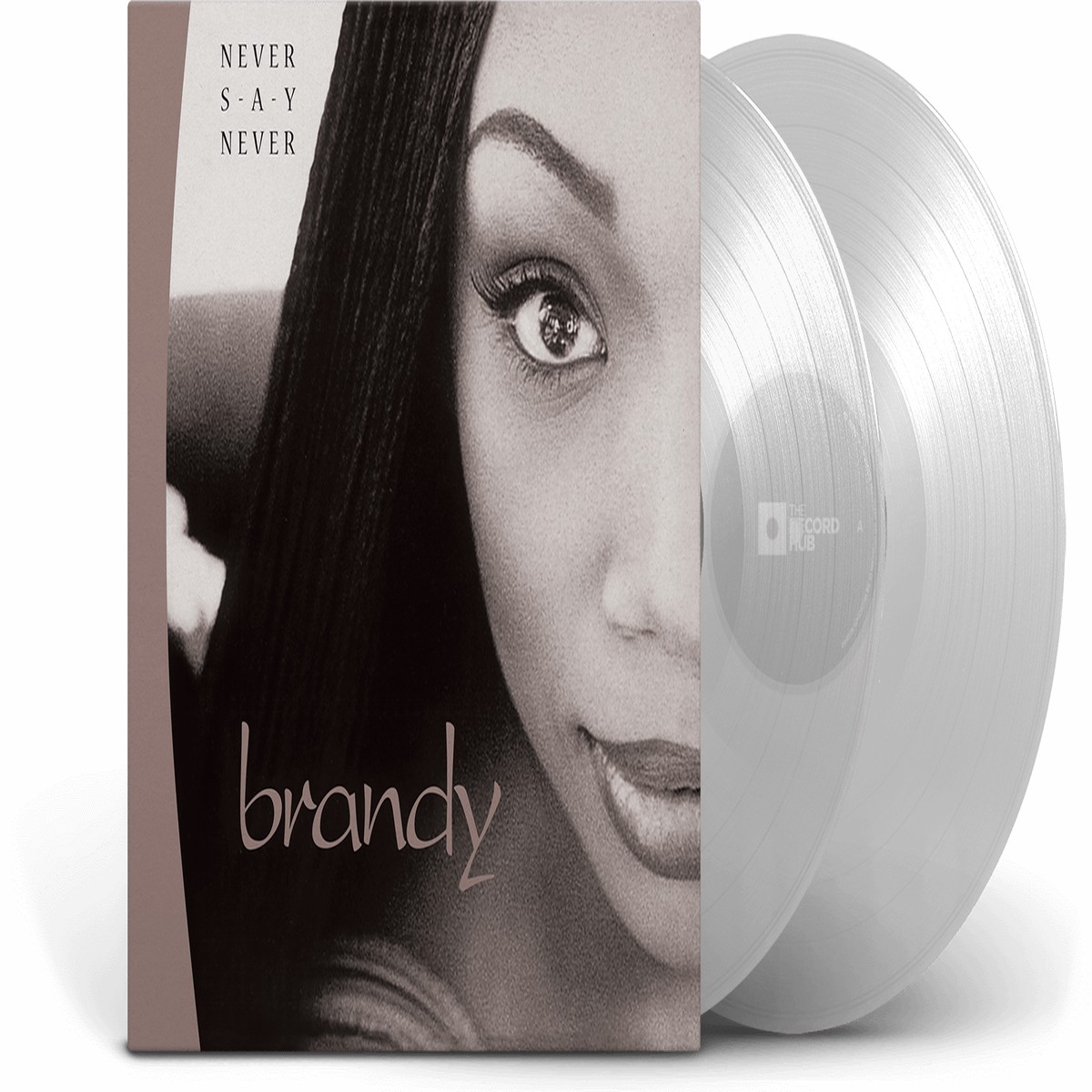 Brandy : Never Say Never (Clear Vinyl LP)