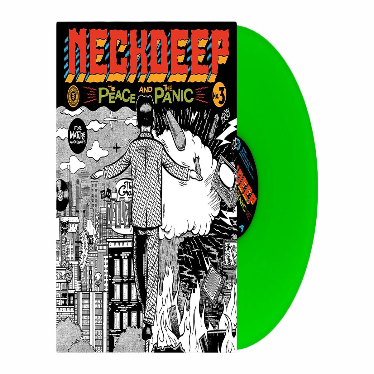 Neck Deep : The Peace and the Panic (Neon Green Vinyl)