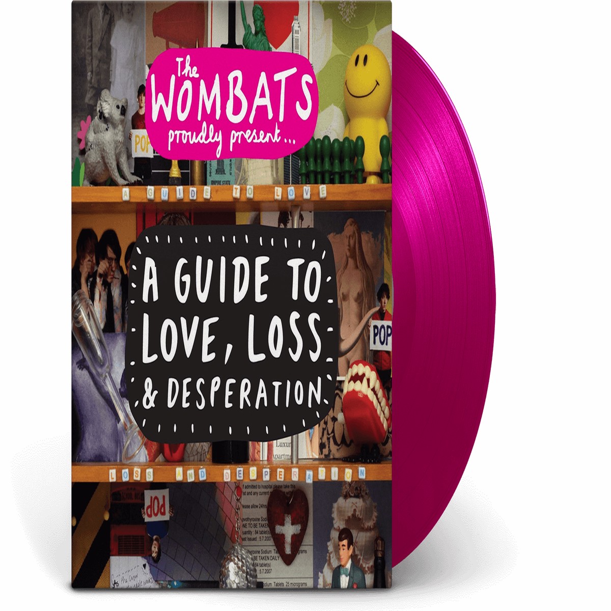 The Wombats : Proudly Present… A Guide to Love, Loss & Desperation (Pink Vinyl)