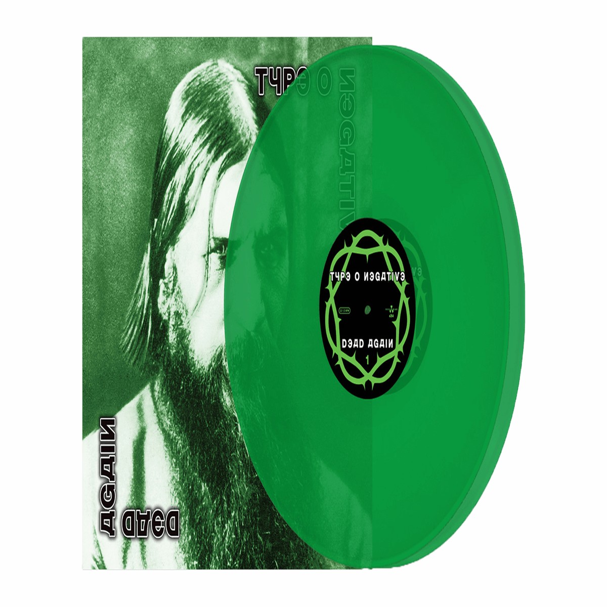 Type O Negative : Dead Again (Transparent Green Vinyl)