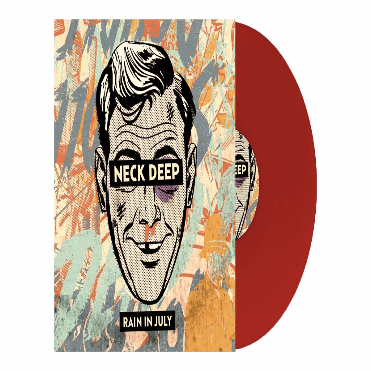 Neck Deep : Rain In July (10th Anniversary Red Vinyl)