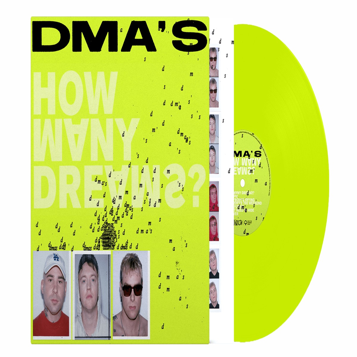 DMA’s : How Many Dreams? (ltd Neon Yellow Vinyl)