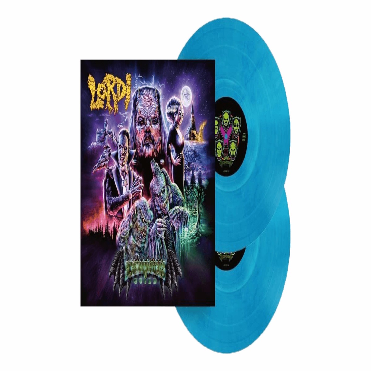 Lordi : Screem Writers Guild (Transparent Blue Marble Vinyl)