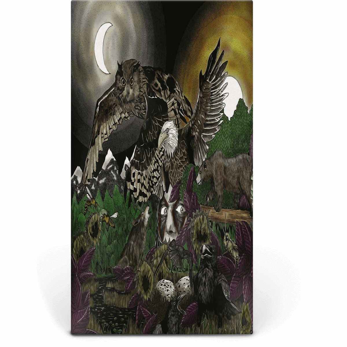 Avatar : Feathers & Flesh (Purple & Black Marble Vinyl)