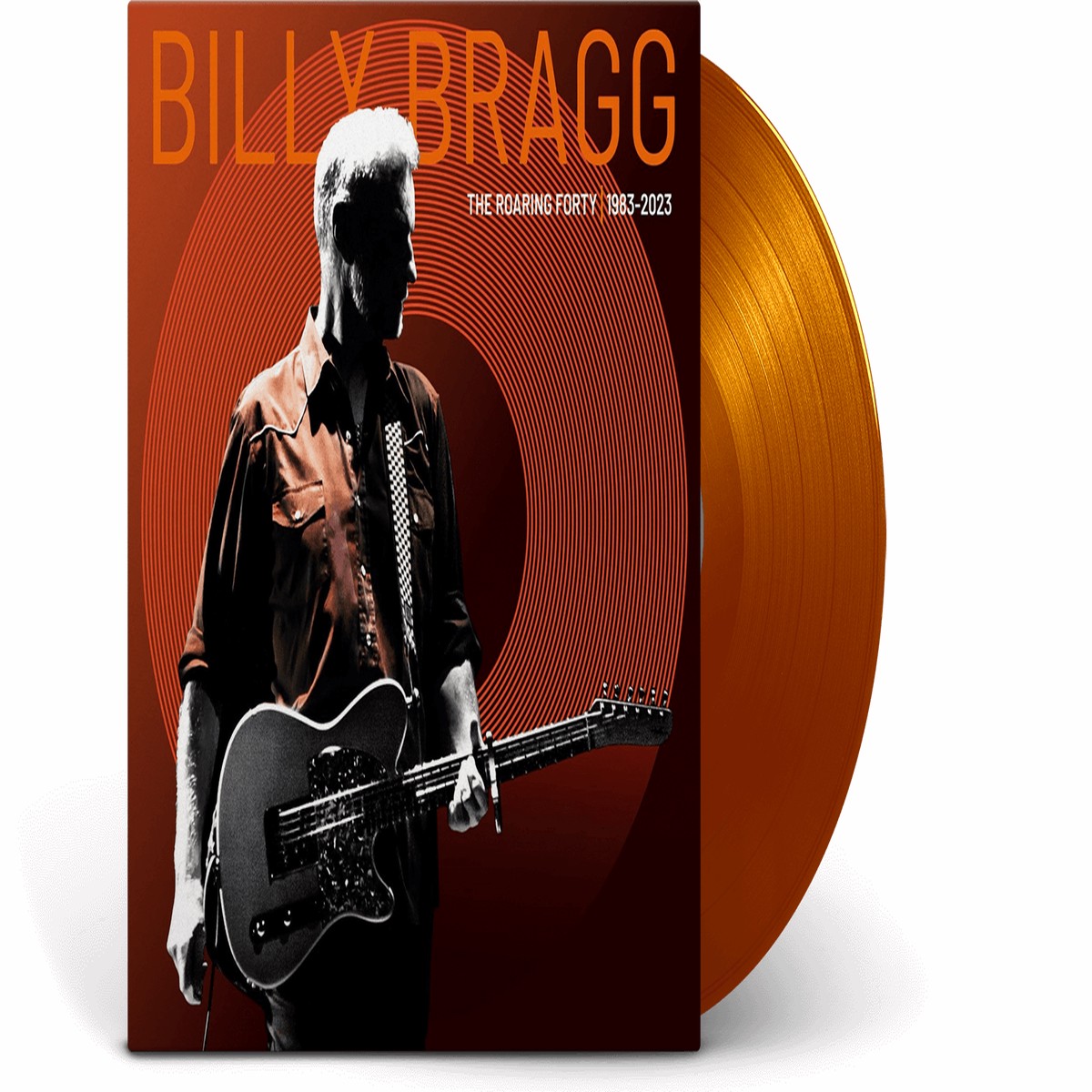 Billy Bragg : The Roaring 40 – 1983 – 2023 (Ltd Orange LP)