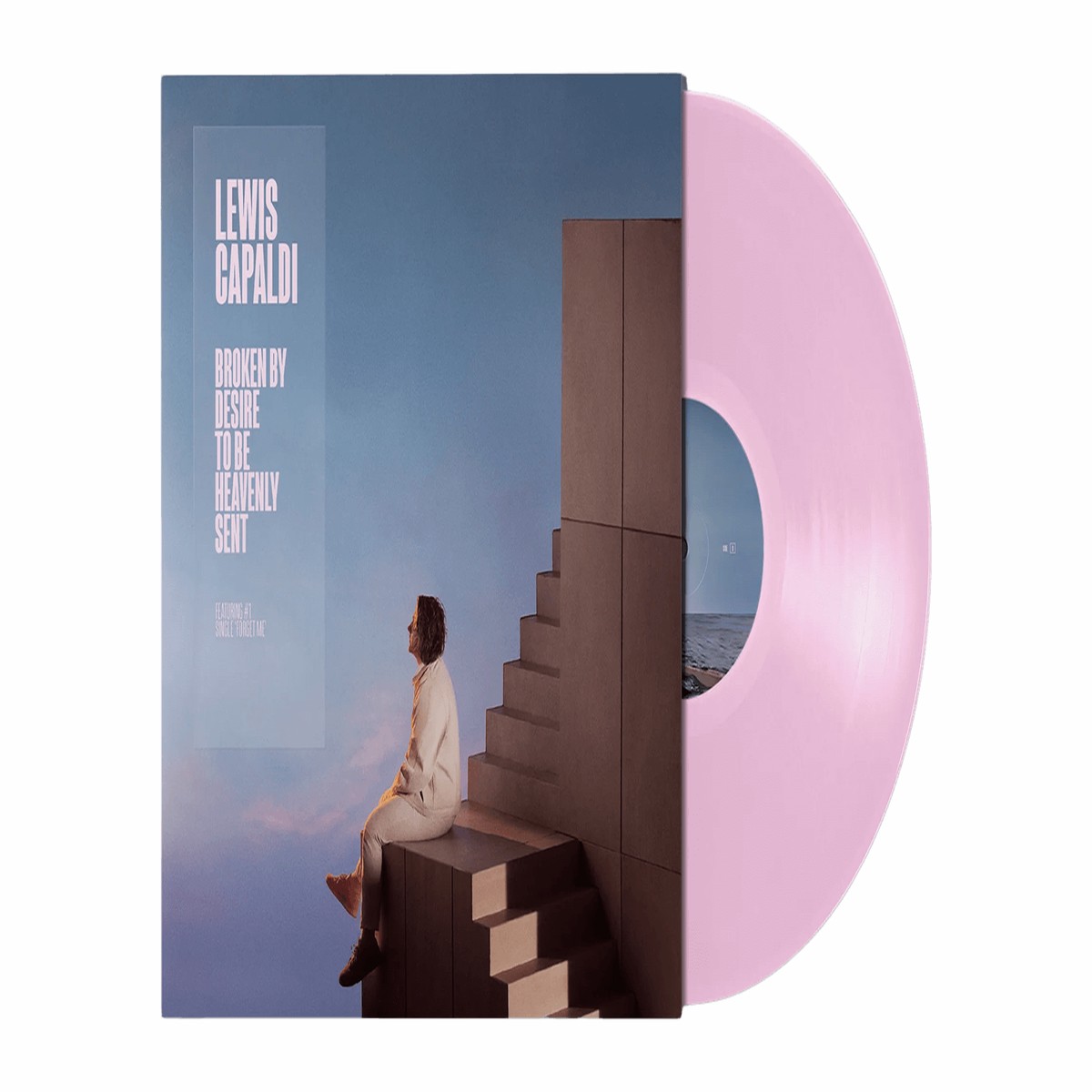 Lewis Capaldi : Broken By Desire To Be Heavenly Sent (Pink Colour Vinyl)